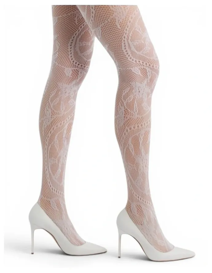High Heel Jungle Monet Lace Tights