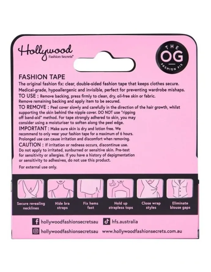 Hollywood Fashion Secrets Fashion Tape in Clear