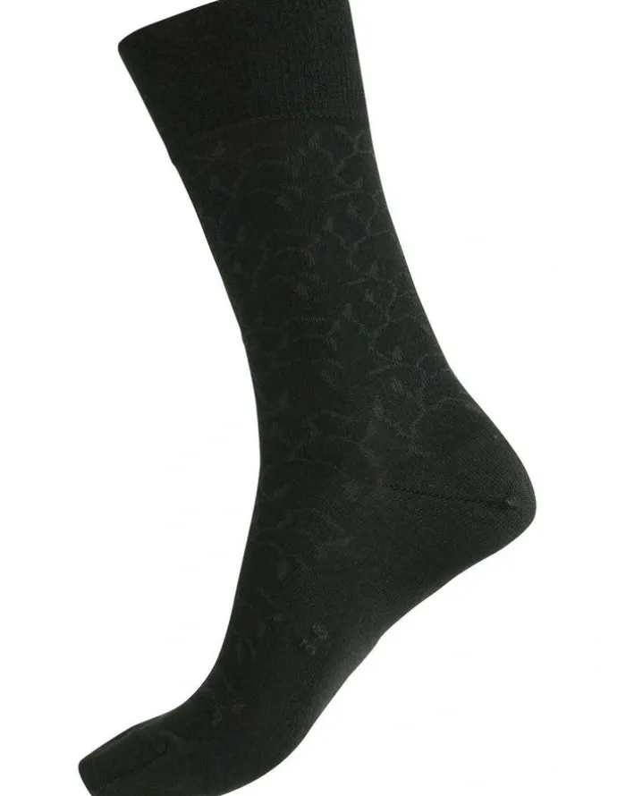 Humphrey Law Merino Wool Blend Health Sock 85c in Black