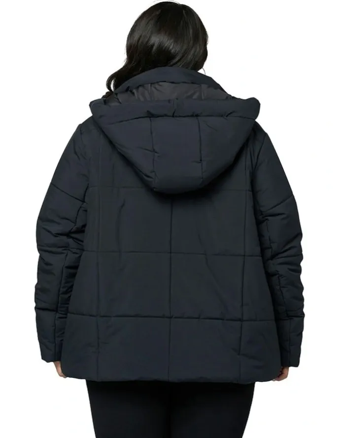 Indigo Tonic Gigi Puffer Jacket in black