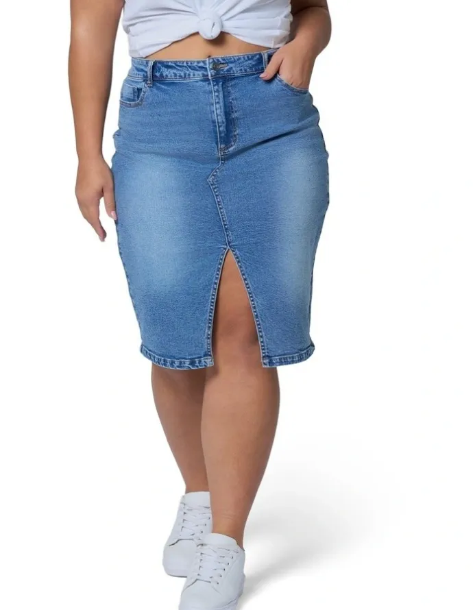 Indigo Tonic Pippa Denim Skirt