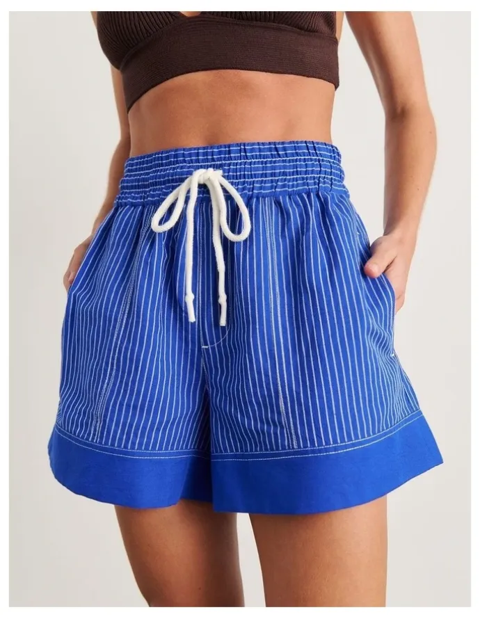 JAG Gigi Stripe Pull On Short