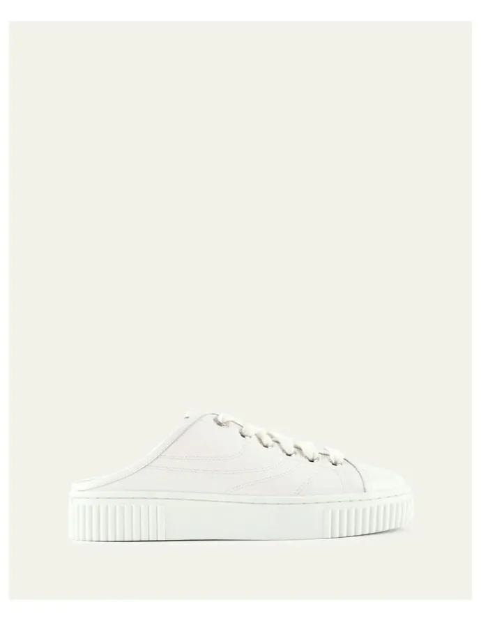 Jo Mercer Capri Leather Sneakers in White