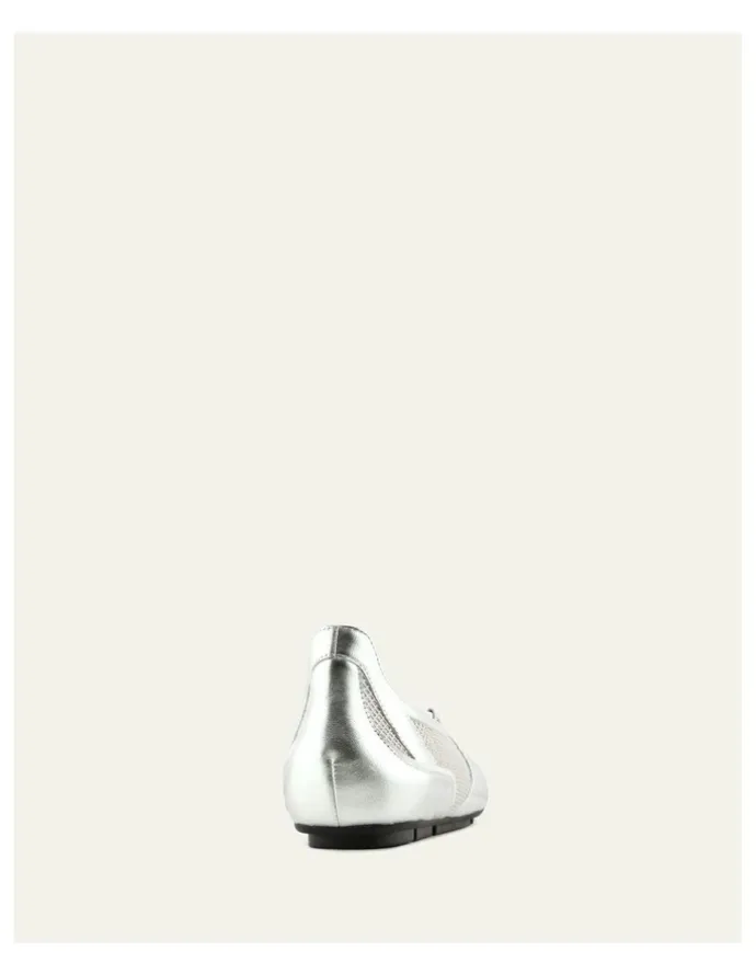 Jo Mercer Umber Sneakers in Silver Multi