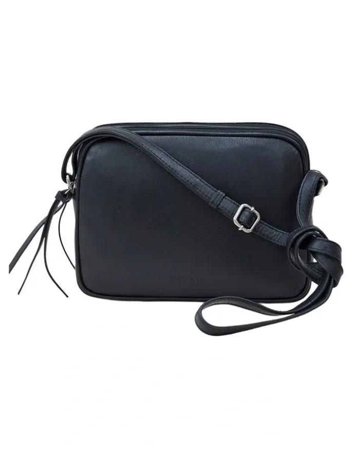 Joan Weisz Calypso Crossbody Bag in Black