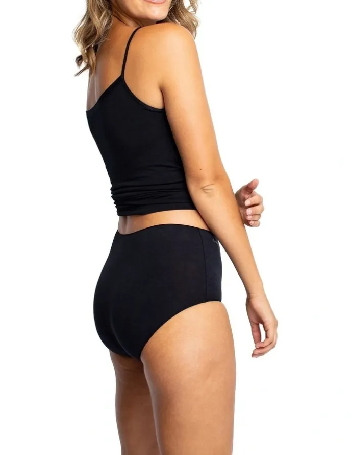 Jockey NPLP Naturals Full Brief in Black