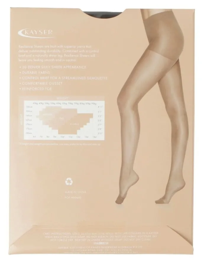 Kayser Resilience Control Sheer in Grey