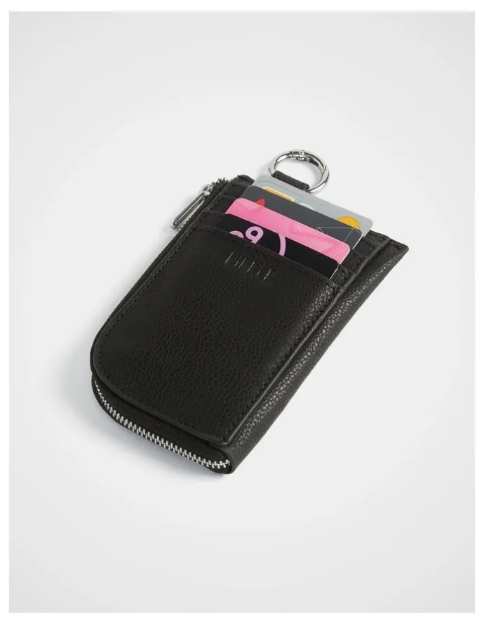 kikki.K Zip Card Wallet in Black