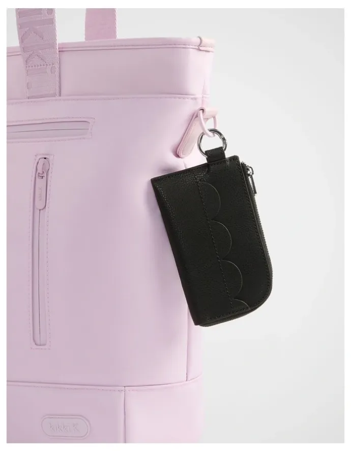 kikki.K Zip Card Wallet in Black
