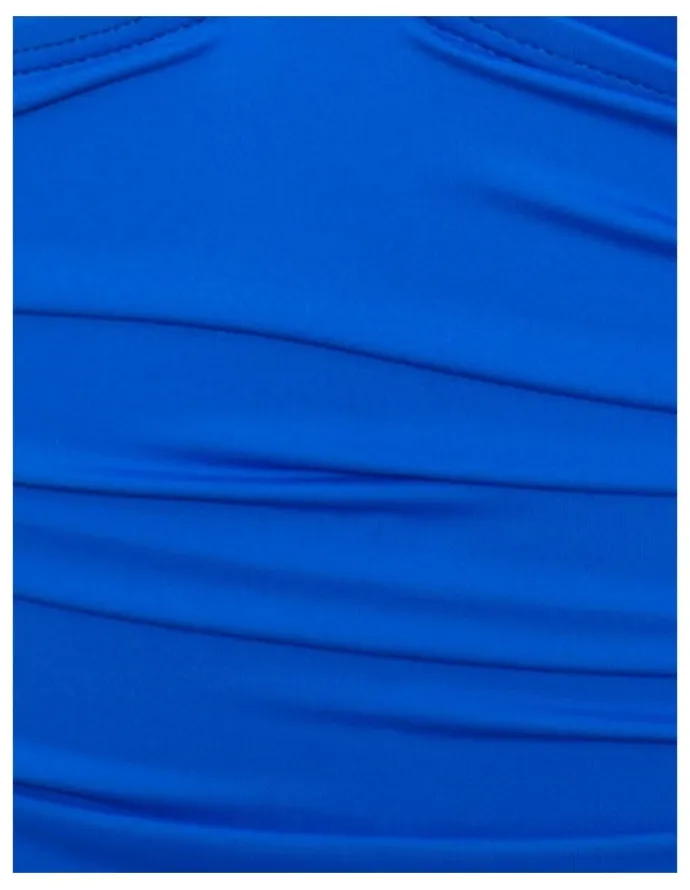 Lauren Ralph Lauren Beach Club Underwired Shaping Swimsuit in Royal Blue
