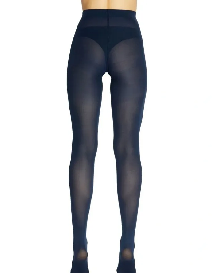 Levante 50D Suede Matte Tight in Navy