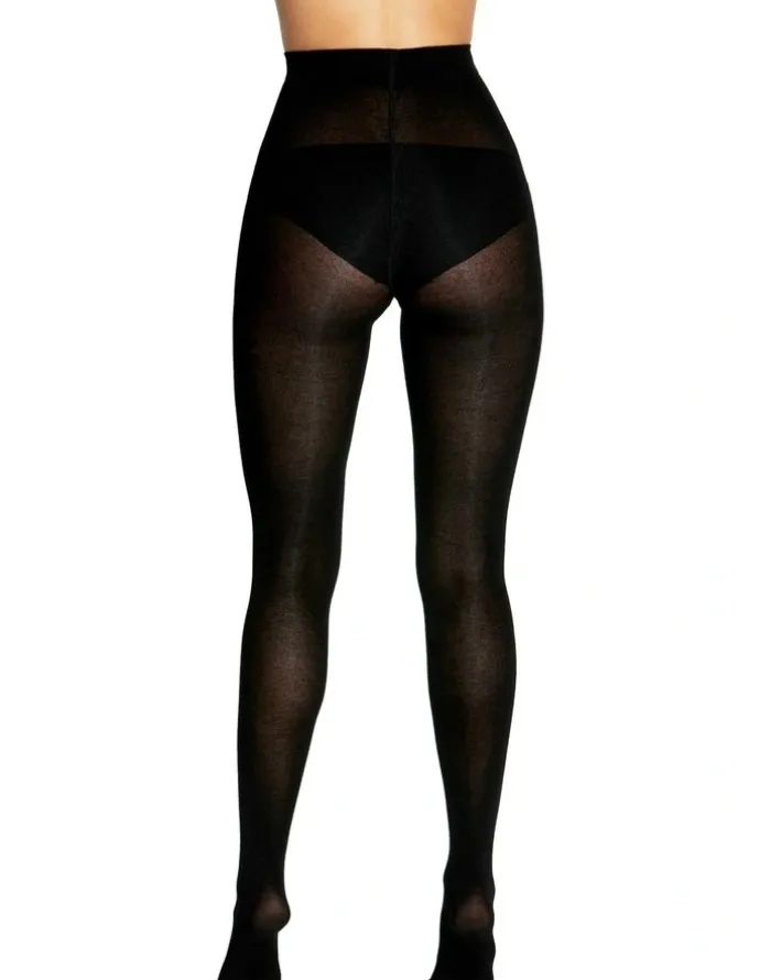 Levante Fine Wool Tight in Black