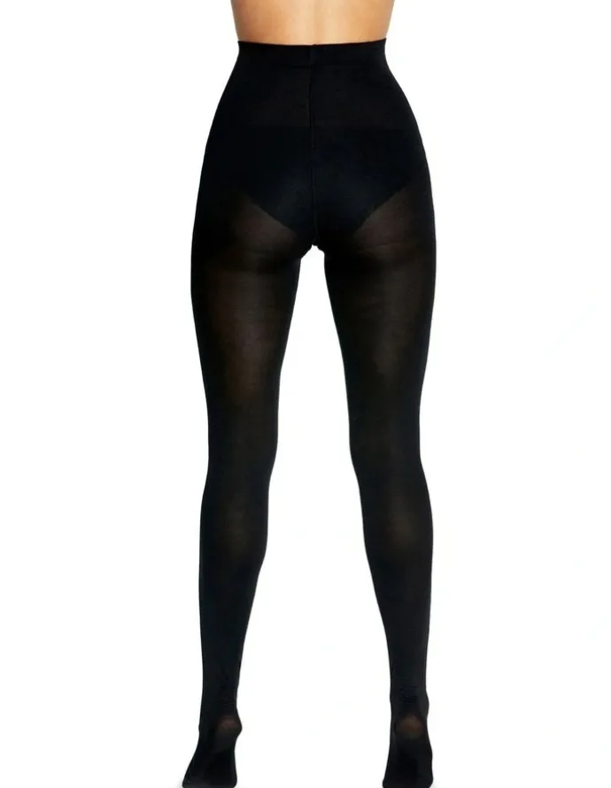 Levante Suede Matte Tights 70D in Nero