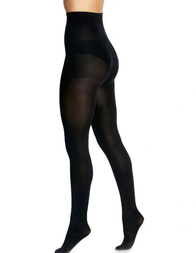 Levante Suede Matte Tights 70D in Nero