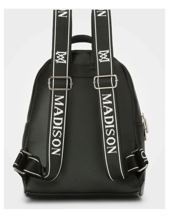 Madison Accessories Libby Medium Backpack in Black