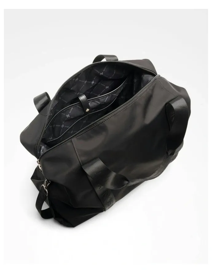Madison Accessories Nylon Weekend X-Large Duffle Bag in Black