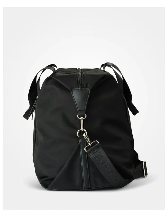 Madison Accessories Nylon Weekend X-Large Duffle Bag in Black