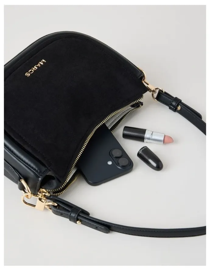 Marcs Havana Shoulder Bag in Black