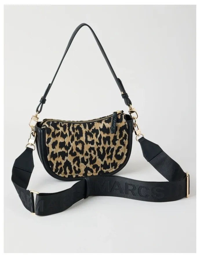 Marcs Havana Shoulder Bag in Leopard Combo