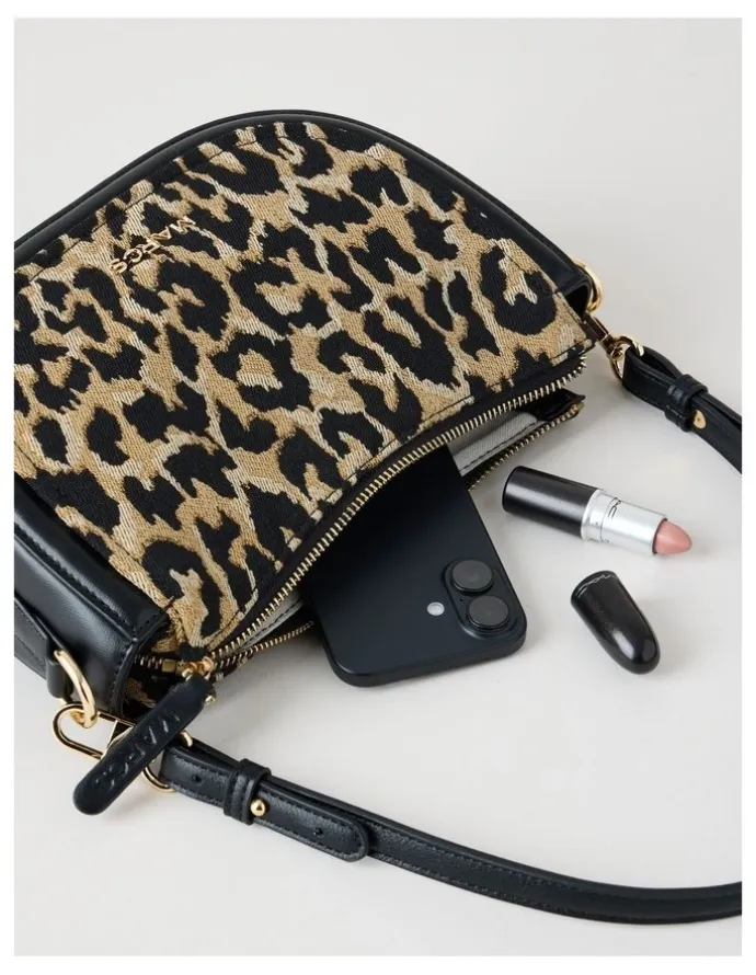 Marcs Havana Shoulder Bag in Leopard Combo