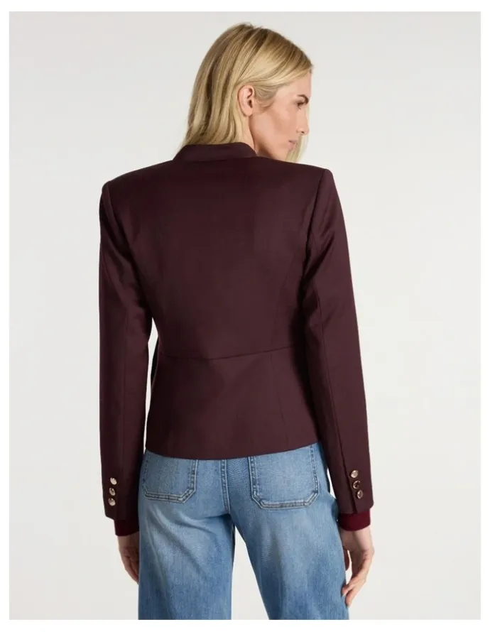 Marcs Sakura Jacket in Ruby Port