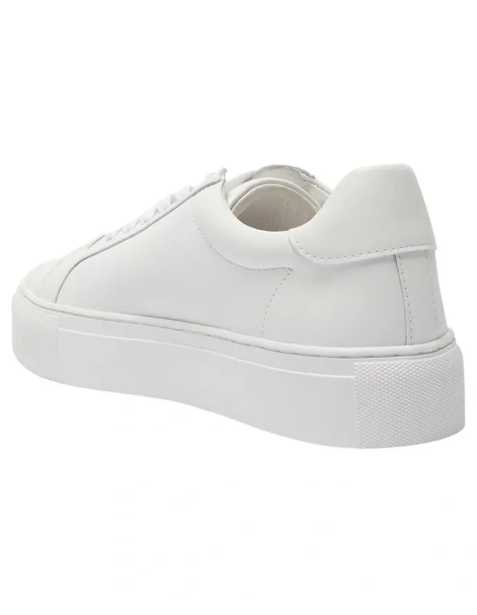 Marcs Trio Leather Sneakers in White