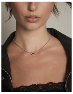 Mimco Amulet Duo Necklace in Rose Gold