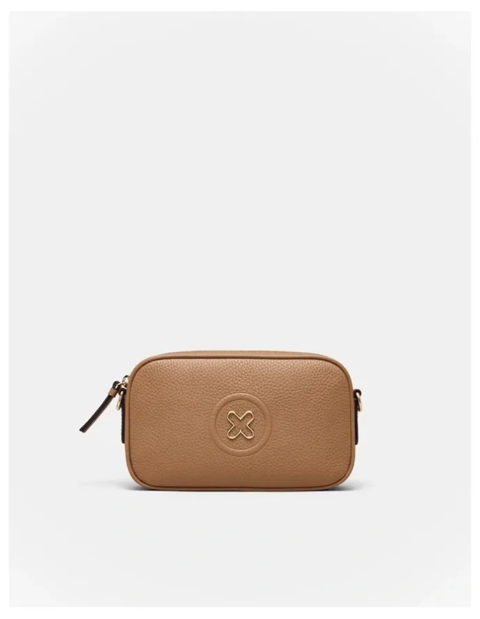 Mimco Bay Camera Pouch in Caramel