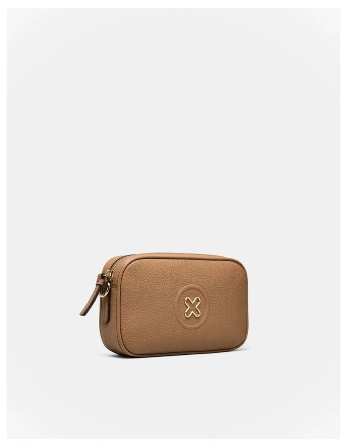 Mimco Bay Camera Pouch in Caramel