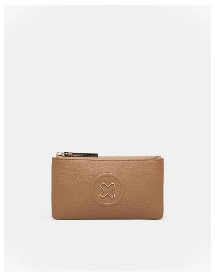 Mimco Bay Medium Pouch in Caramel