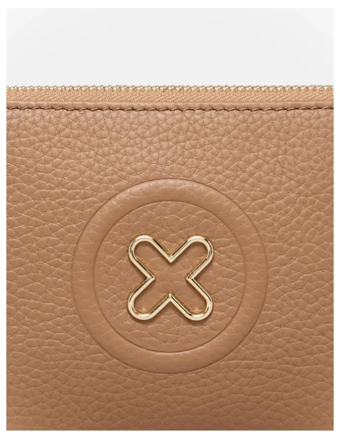 Mimco Bay Medium Pouch in Caramel
