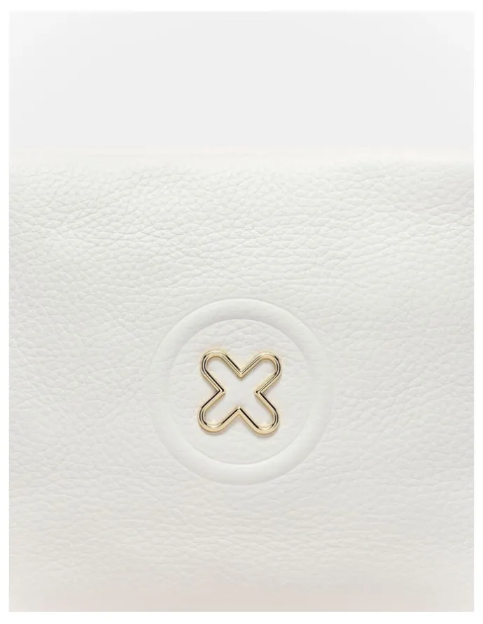 Mimco Bay Strap Crossbody Bag in White