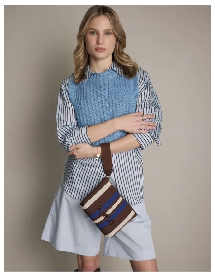 Mimco Blondie Pouch in Cobalt