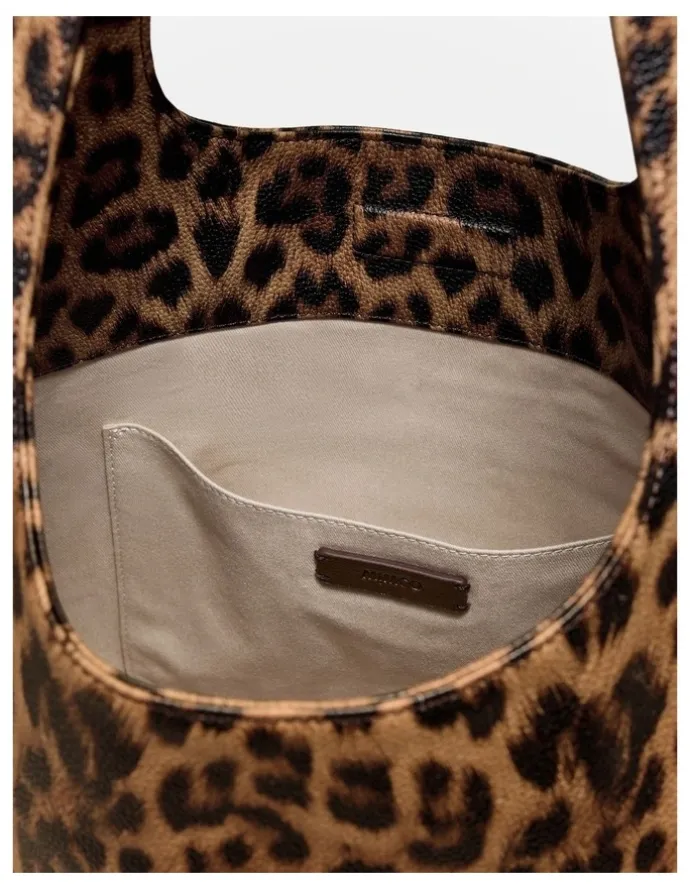 Mimco Brittany Tote Bag in Leopard