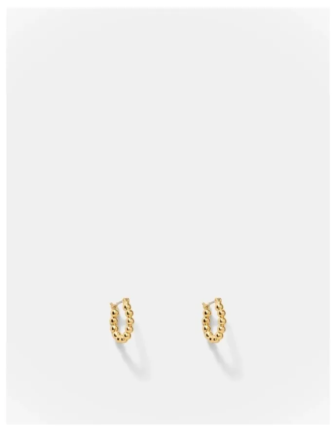 Mimco Charmelle Hoop Earrings in Gold