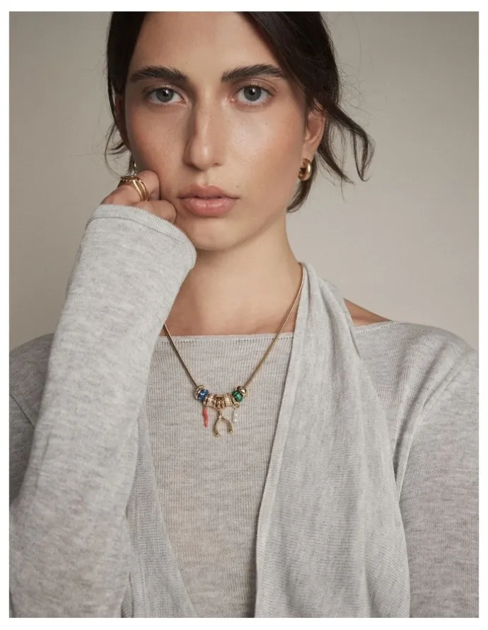 Mimco Charmelle Necklace in Multicolour