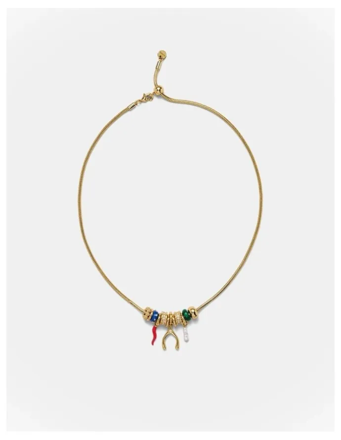 Mimco Charmelle Necklace in Multicolour