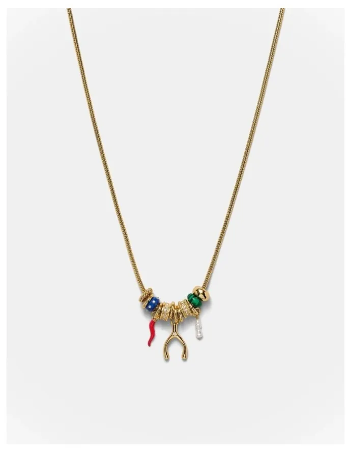 Mimco Charmelle Necklace in Multicolour