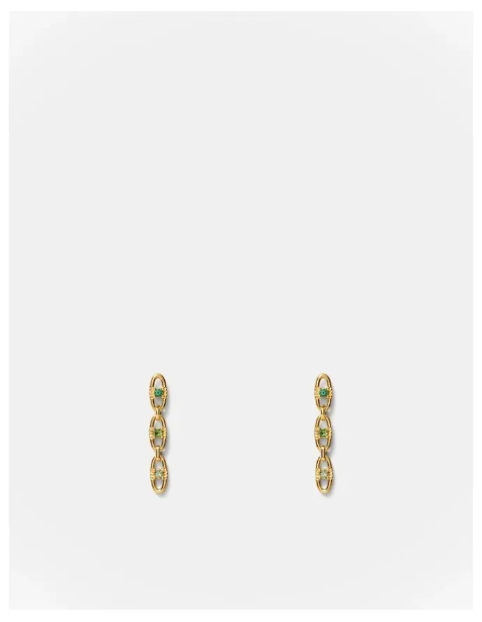 Mimco Crystallize Earrings in Thyme