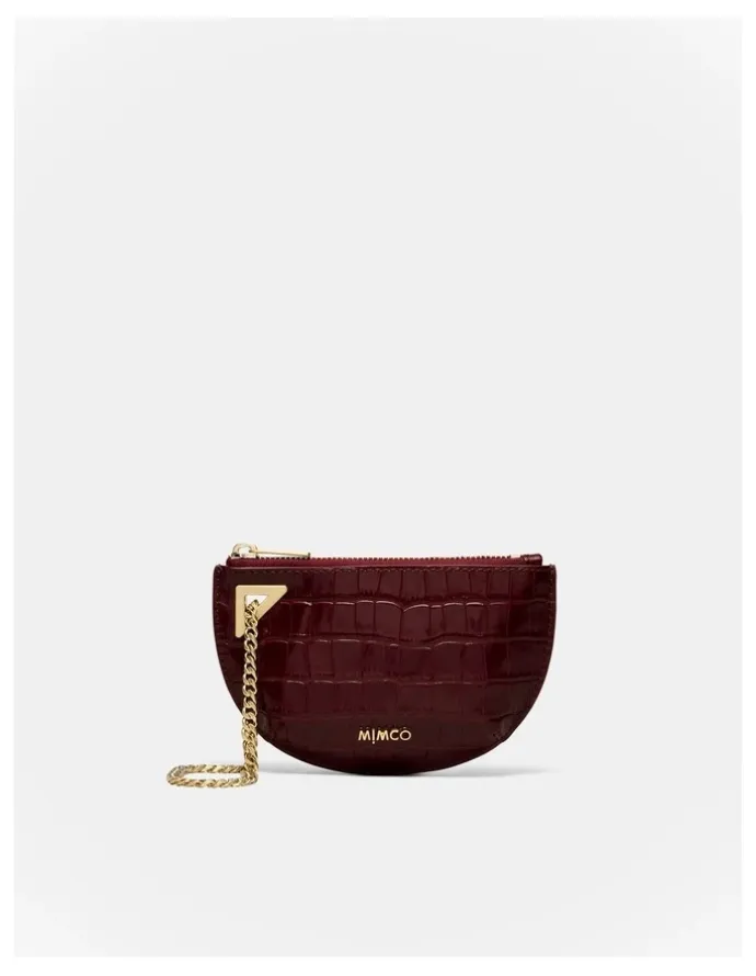 Mimco Dolly Coin Purse in Merlot