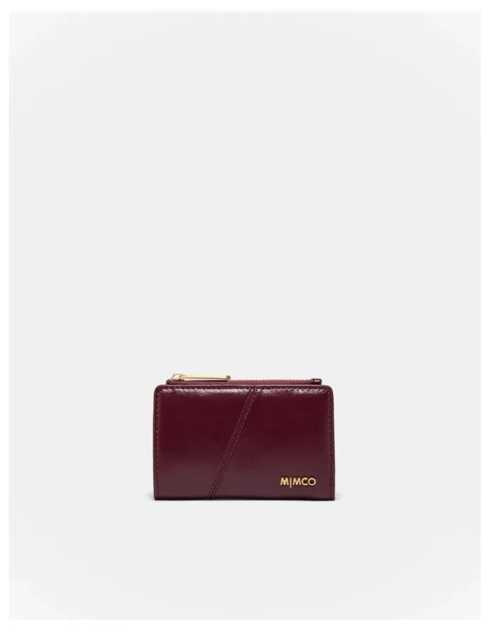 Mimco Drift Medium Wallet in Merlot