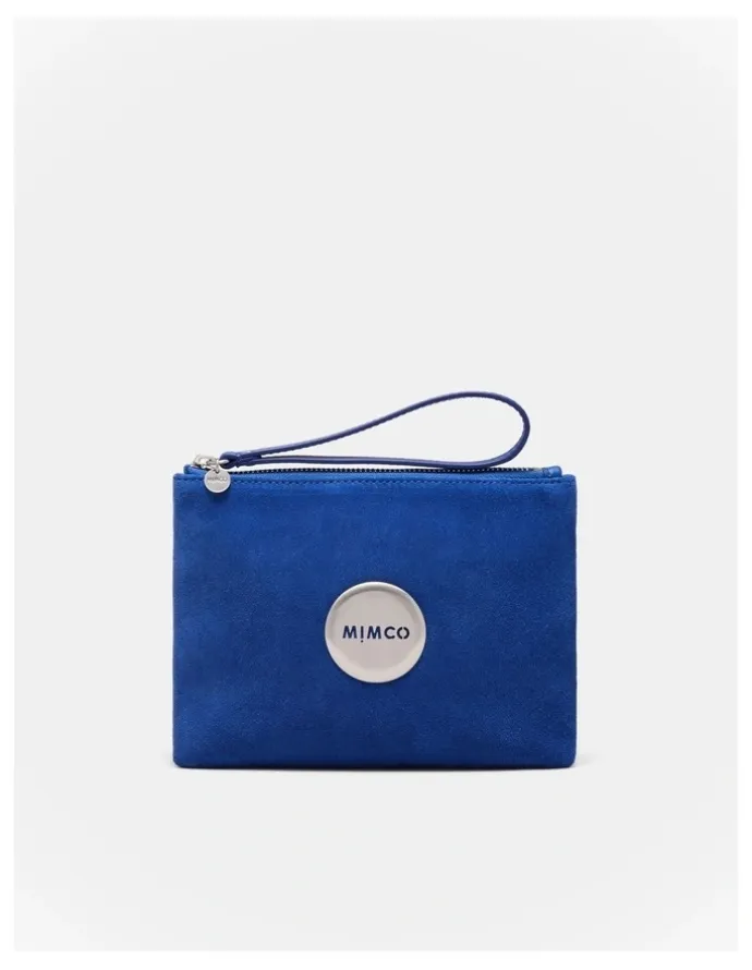 Mimco Mim Pouch in Cobalt