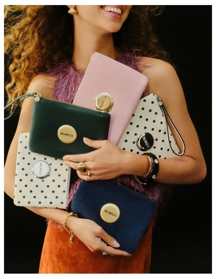 Mimco Mim Pouch in Dot Print