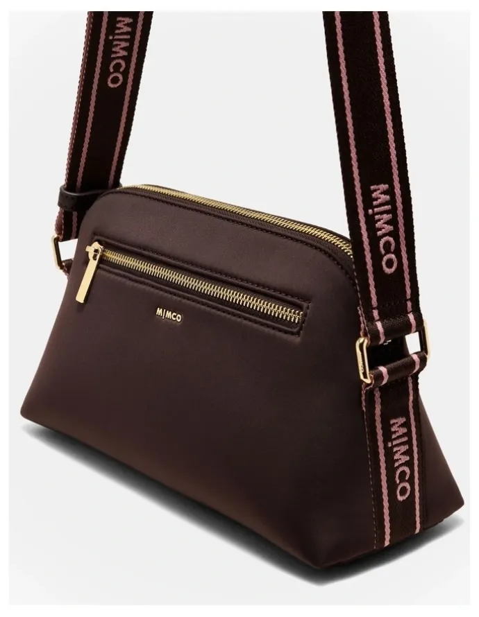 Mimco Squad Crossbody Bag in Espresso