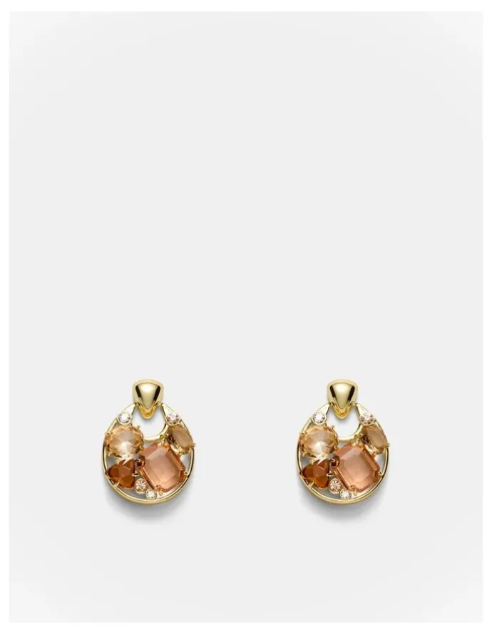 Mimco Treasure Earrings in Pink Salt