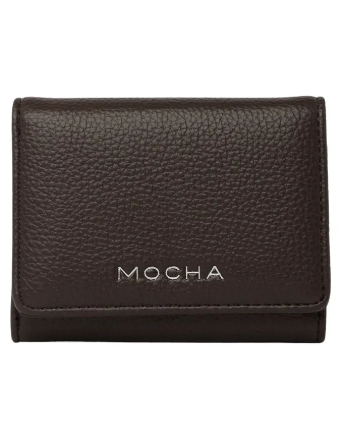 Mocha Emery Mini Wallet in Chocolate