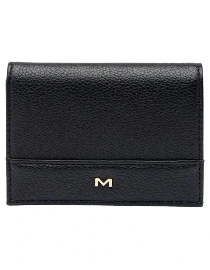 Mocha Josephine Small Wallet in Black