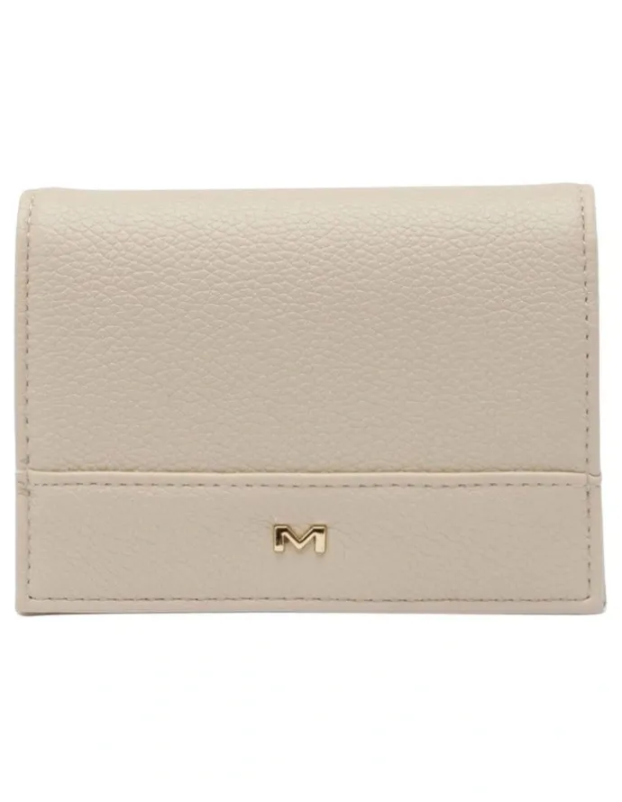 Mocha Josephine Small Wallet in Beige