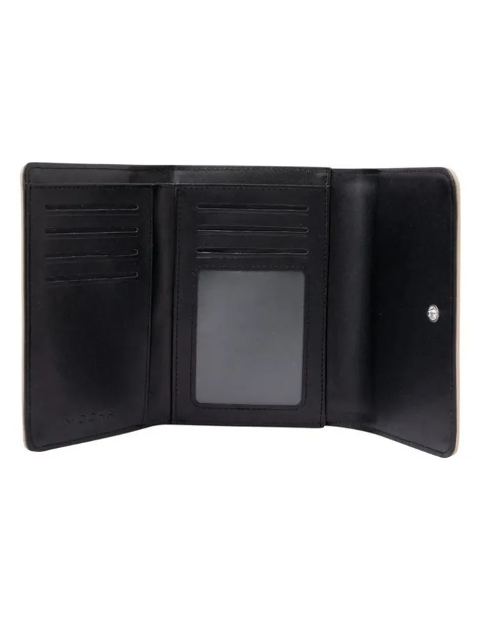 Mocha Madeline Wallet in Black