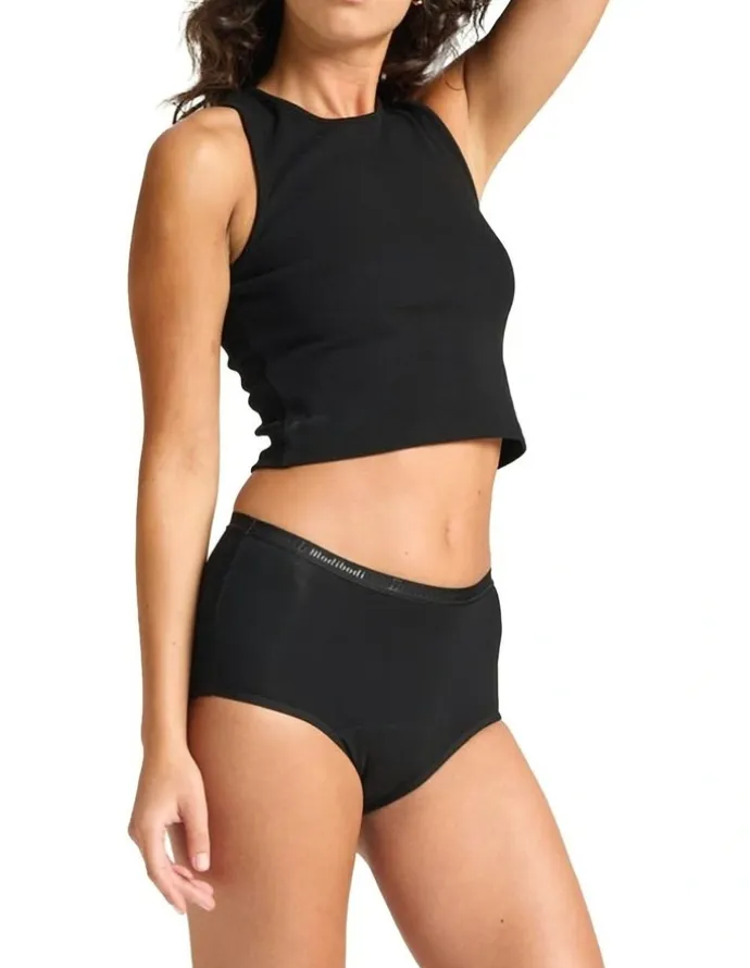 Modibodi Classic Period Full Brief Moderate Absorbency Black
